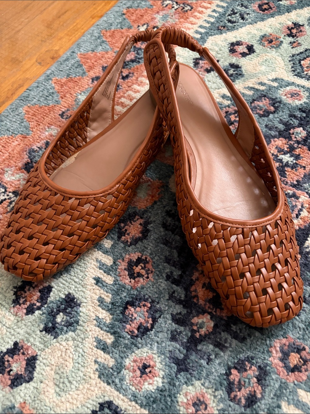 Nordstrom Squared Toe Flats